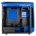 case bitfenix aegis core micro atx blue black extra photo 1