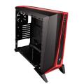 case corsair carbide series spec alpha mid tower gaming black red extra photo 1