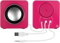 arctic s111 usb powered portable speakers pink extra photo 1