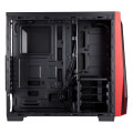case corsair carbide series spec 04 mid tower gaming case black red extra photo 1