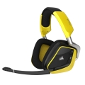corsair void rgb wireless carbon dolby 71 gaming headset yellow extra photo 2
