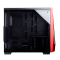 case corsair carbide series spec 04 tempered glass black red extra photo 1