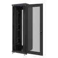 lanberg free standing rack 19 42u 800x1000mm demounted flat pack black with perforated door lcd extra photo 2