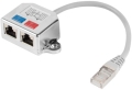 lanberg adapter splitter lan rj45 2x rj45 ftp extra photo 1