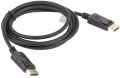 lanberg cable displayport m m 18m 4k black extra photo 1