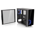 case thermaltake view 31 tempered glass edition black extra photo 1