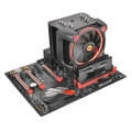 thermaltake riing silent 12 pro red cpu cooler 120mm extra photo 4