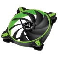 arctic bionix f140 gaming fan with pwm pst 140mm green extra photo 2