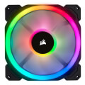 corsair ll140 rgb 140mm dual light loop rgb led pwm fan single pack extra photo 1