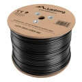 lanberg ftp solid outdoor gel cable cu cat5e 305m black extra photo 1