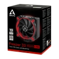 arctic freezer 33 esports one tower cpu cooler with bionix fan red extra photo 4