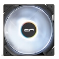 cryorig qf120 balance led white quad air inlet system pwm fan 120mm extra photo 2