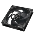 arctic p12 pwm pst fan 120mm black transparent extra photo 3