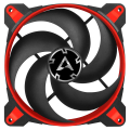 arctic bionix p140 gaming fan with pwm pst 140mm red extra photo 1