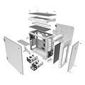 case thermaltake view 71 tempered glass snow edition full tower chassis white extra photo 14 case thermaltake view 71 tempered glass snow edition full tower chassis white extra photo 14