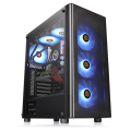 case thermaltake v200 tempered glass rgb edition mid tower chassis black extra photo 7