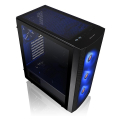 case thermaltake versa j25 tempered glass rgb edition mid tower chassis black extra photo 2