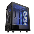 case thermaltake versa j25 tempered glass rgb edition mid tower chassis black extra photo 4