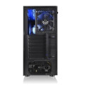 case thermaltake versa j23 tempered glass rgb edition mid tower chassis black extra photo 2