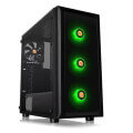 case thermaltake versa j23 tempered glass rgb edition mid tower chassis black extra photo 4