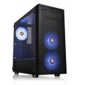 case thermaltake versa j22 tempered glass rgb edition mid tower chassis black extra photo 4
