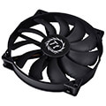 thermaltake pure 20 dc fan 200mm black extra photo 1