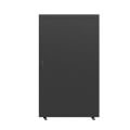 lanberg free standing rack 19 27u 800x1000mm demounted flat pack black with glass door extra photo 2