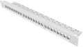 lanberg 24 port 1u 19 patch panel blank for keystone modules grey extra photo 1