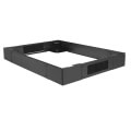 lanberg plinth for 600x600 free standing cabinets ff01 ff02 series black extra photo 2