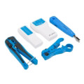 lanberg network toolkit with rj45 rj11 cable tester crimping stripping and lsa insertion tool extra photo 2