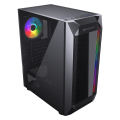 case cougar mx410 t argb tempered glass side window rgb fan and strips extra photo 3