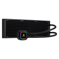 corsair icue h150i rgb pro xt 360mm radiator triple 120mm fans software control liquid cpu cooler extra photo 1