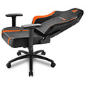 sharkoon skiller sgs20 black orange extra photo 3