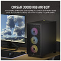 case corsair 3000d icue rgb airflow tempered glass midi tower black extra photo 1
