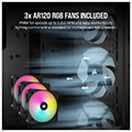 case corsair 3000d icue rgb airflow tempered glass midi tower black extra photo 3