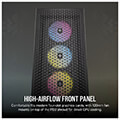 case corsair 3000d icue rgb airflow tempered glass midi tower black extra photo 4