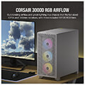 case corsair 3000d rgb airflow tempered glass midi tower white extra photo 1