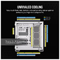 case corsair 6500d airflow dual chamber tempered glass midi tower white extra photo 4