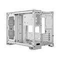 case corsair 2500x dual chamber tempered glass midi tower white extra photo 10