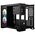 case corsair 2500x icue link rgb dual chamber tempered glass midi tower black extra photo 10