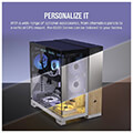 case corsair 6500x icue link rgb dual chamber tempered glass midi tower black extra photo 7