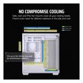 case corsair 3500x tempered glass midi tower white extra photo 3