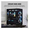 case corsair 3500x argb tempered glass midi tower black extra photo 1
