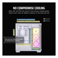 case corsair 3500x argb tempered glass midi tower white extra photo 4