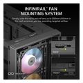 case corsair frame 4000d rs argb modular midi tower tempered glass black mini itx micro atx atx eat extra photo 4