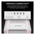 case corsair 5000t lx icue link rgb mid tower tempered glass white cc 9011299 ww extra photo 8