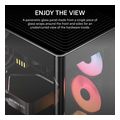 case corsair frame 4500x rs r argb panoramic tempered glass midi tower black extra photo 2