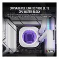 corsair cpu water block icue link xc7 elite rgb white cx 9010022 ww extra photo 2