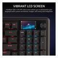 pliktrologio corsair vanguard pro 96 lcd hall effect gaming keyboard rgb mgx hyperdrive pbt extra photo 5