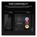 case corsair 3500x rs r argb mid tower tempered glass black extra photo 6